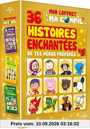 Coffret ma compil : 36 histoires enchantées de tes héros préférés [FR Import]