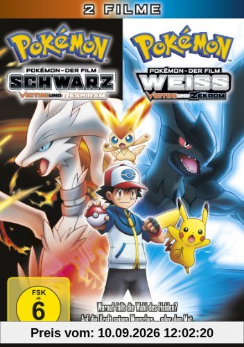 Pokémon - Der Film: Weiß - Victini and Zekrom / Schwarz - Victini and Reshiram (2 DVDs)