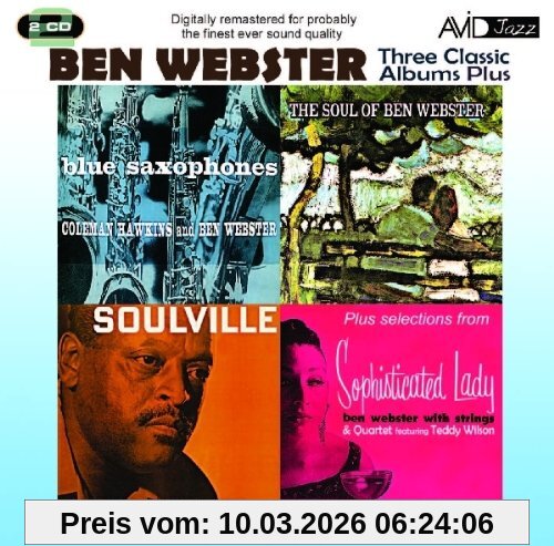 Ben Webster Three Classic Albums Plus