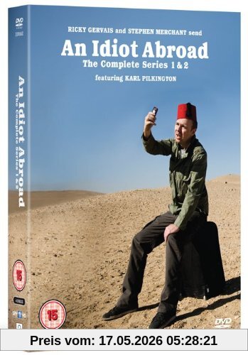 Stephen Merchant An Idiot Abroad - Series 1 & 2 [4 DVDs] [Uk Import]