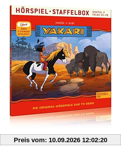 Yakari - Staffelbox 2 (mp3-CD) [Exklusiv bei Amazon.de] - Die Original-Hörspiele zur TV-Serie (Folge 53 - 78)