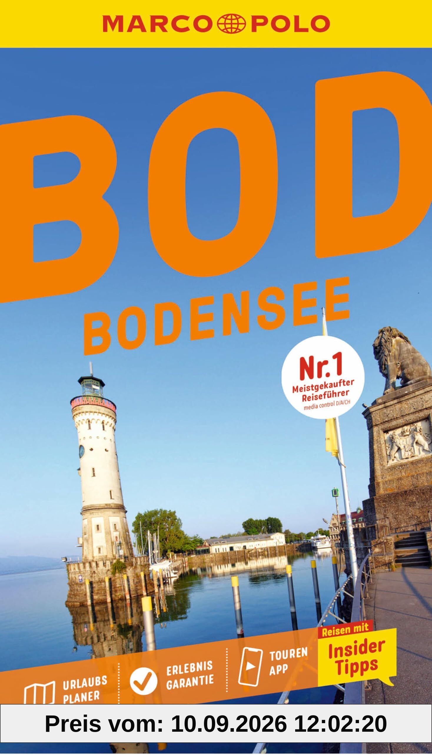 MARCO POLO Reiseführer Bodensee: Reisen mit Insider-Tipps. Inkl. kostenloser Touren-App