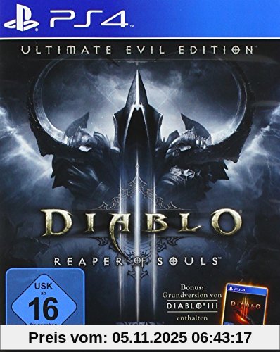 Activision Blizzard Diablo Iii - Ultimate Evil Edition Ultimativ Deutsch, Englisch, Koreanisch, Spanisch, Französisch, Italienisch, Japanisch, Polnisch, Portugiesisch, Russisch PlayStation 4