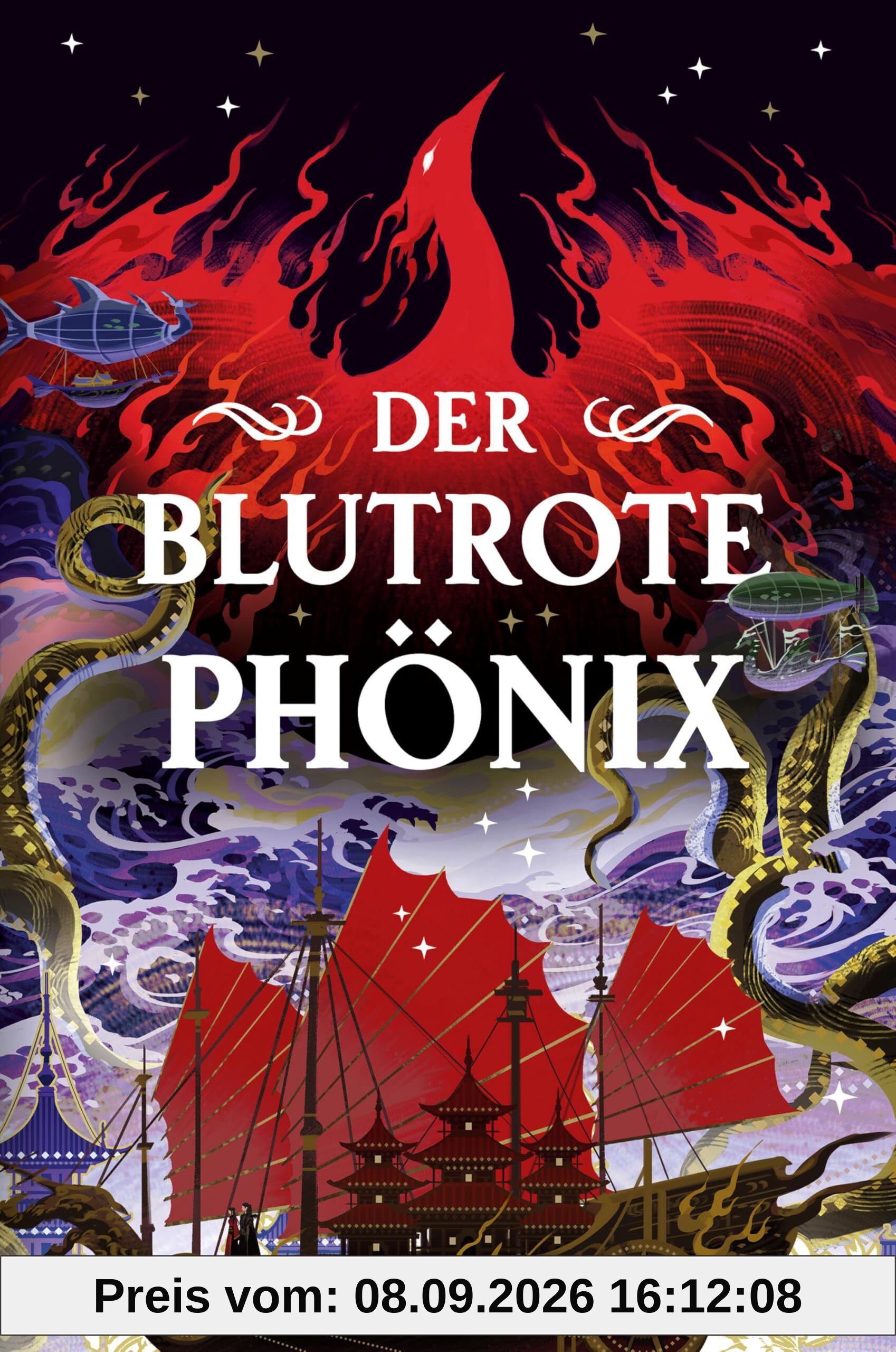Der blutrote Phönix (Der Sturz des Drachen 2): Silkpunk Fantasy mit höfischen Intrigen – Mulan trifft auf Iron Widow