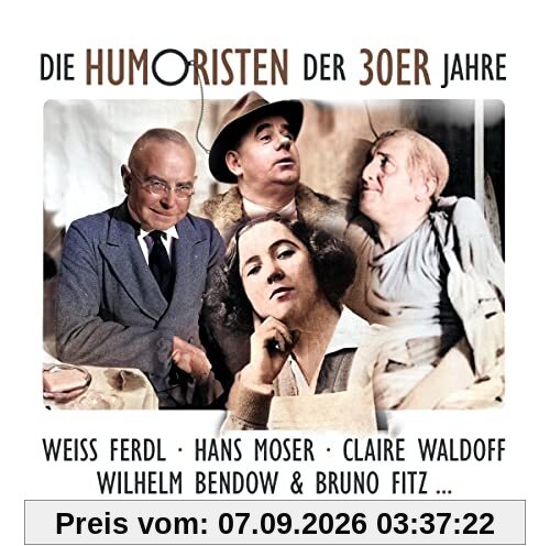 Die Humoristen Der 30er Jahre