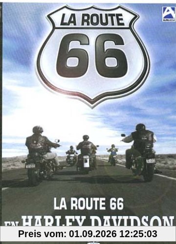 La route 66 en Harley Davidson [FR Import]