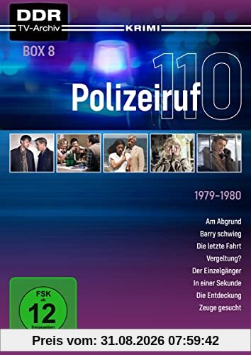 Polizeiruf 110 - Box 8 (DDR TV-Archiv) mit Sammelrücken [4 DVDs]