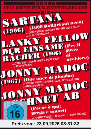 Italowestern - Enzyklopädie 3 [4 DVDs]