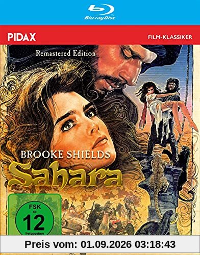 Sahara - Remastered Edition / Kultiger Abenteuerfilm mit Brooke Shields (DIE BLAUE LAGUNE) (Pidax Film-Klassiker) [Blu-ray]