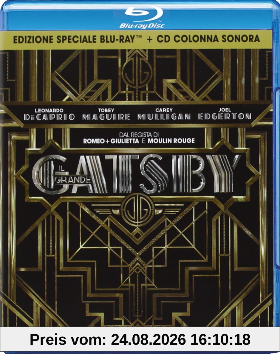 Il grande Gatsby (+CD colonna sonora) [Blu-ray] [IT Import]