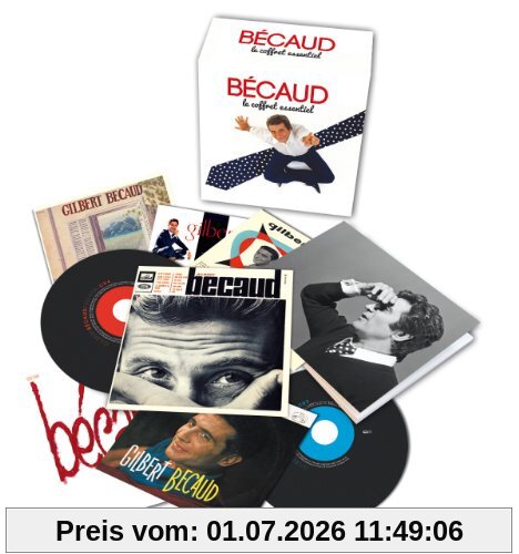 Gilbert Bécaud Le Coffret Essentiel, (inkl. Buch)