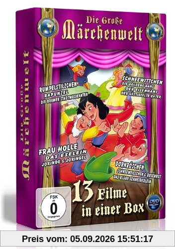 Die große Märchenwelt ( 13 Filme auf 4 DVDs )