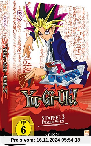 Yu-Gi-Oh! - Staffel 3.1 (Folge 98-121 im 5 Disc Set)