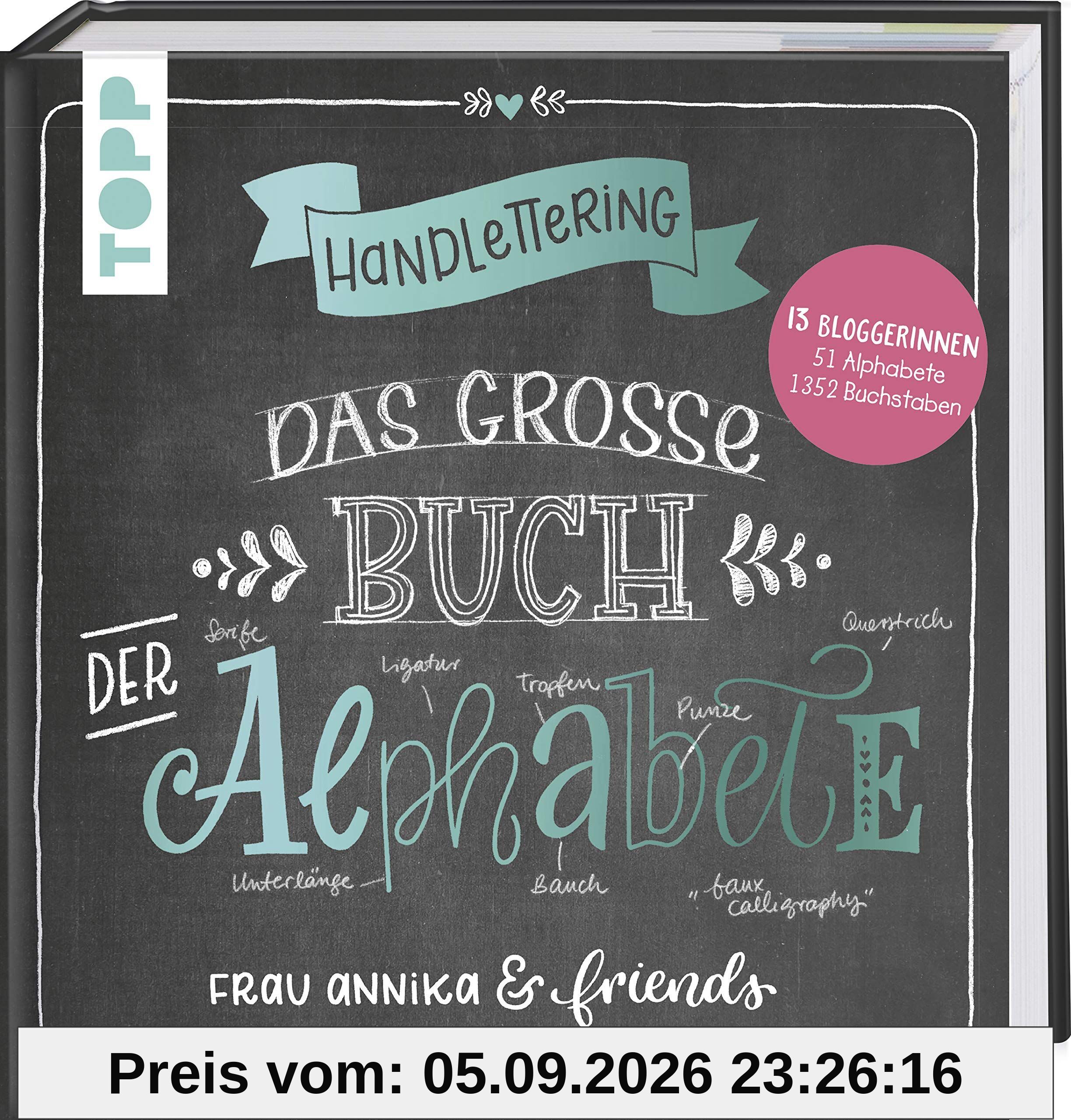 Handlettering. Das große Buch der Alphabete