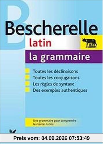 Latin, la grammaire