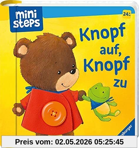ministeps: Knopf auf! Knopf zu!: Ab 24 Monaten