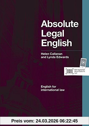 Delta Business English: Absolute Legal English B2-C1: Coursebook with Audio CD