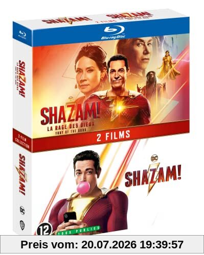 unbekannt Shazam + Shazam , La Rage Des Dieux [Blu-ray]