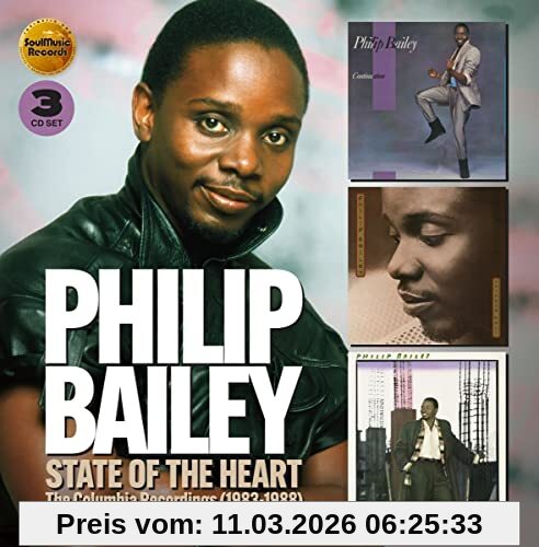 Philip Bailey The Columbia Recordings 1983-1988 (3cd Digipak)
