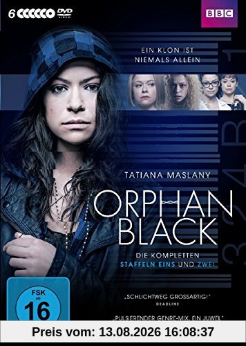 Orphan Black - Die kompletten Staffeln eins und zwei (Limited Edition, 6 Discs)