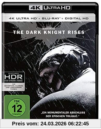 The Dark Knight Rises (4K Ultra HD + 2D-Blu-ray) (2-Disc Version)  [Blu-ray]