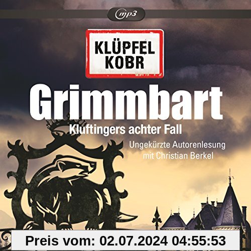 Grimmbart: Kluftingers achter Fall : 2 CDs (Ein Kluftinger-Krimi, Band 8)