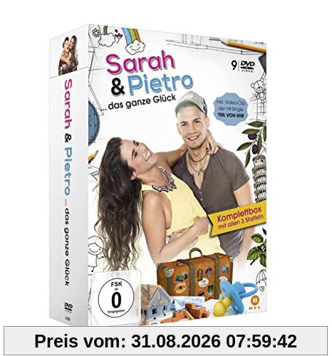 Sarah & Pietro - Das Ganze Glück (Staffel 1-3) (9 DVDs)