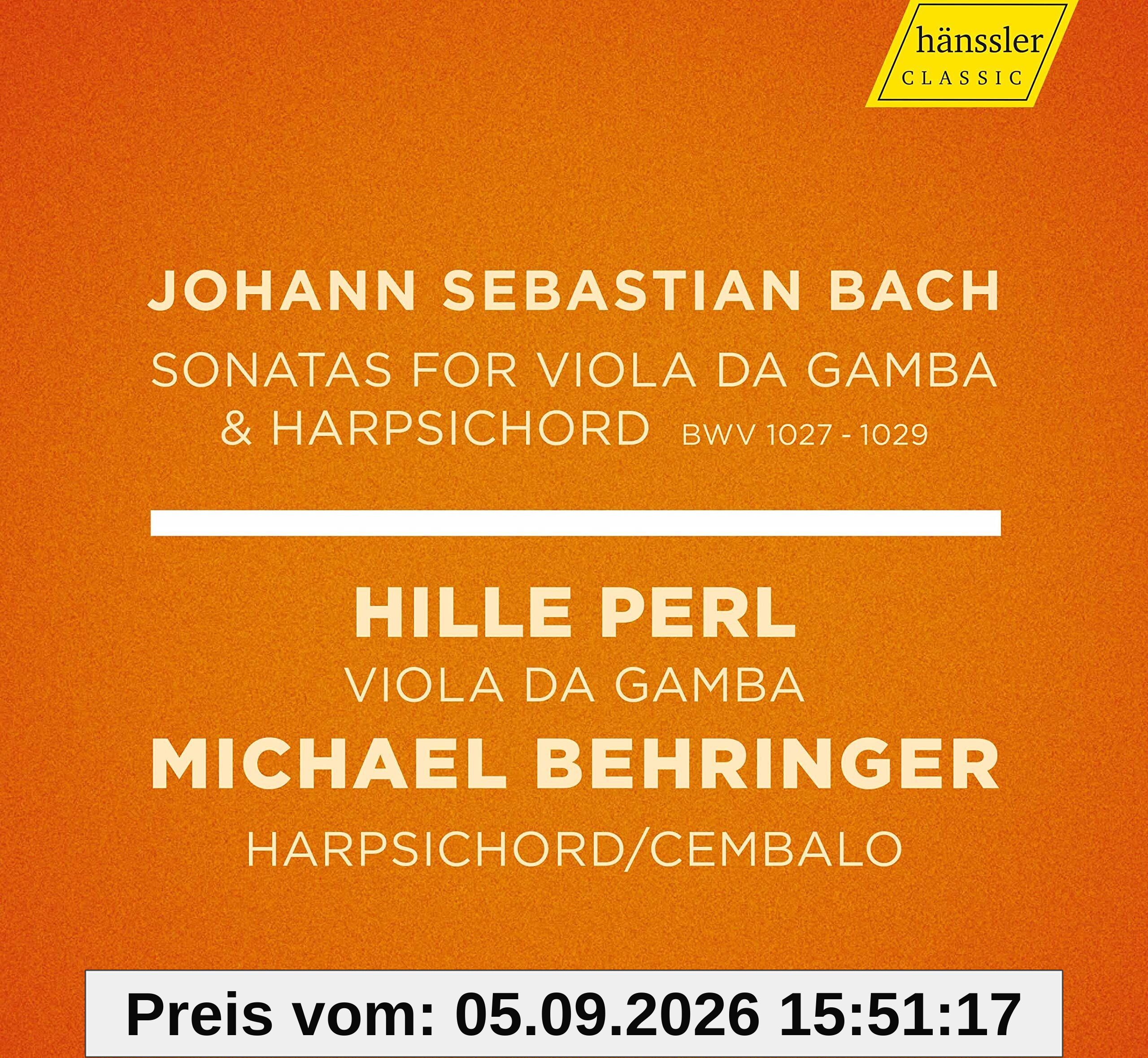 Sonatas Viola Da Gamba - Bwv 1027-1029