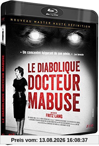 Le diabolique docteur mabuse [Blu-ray] [FR Import]
