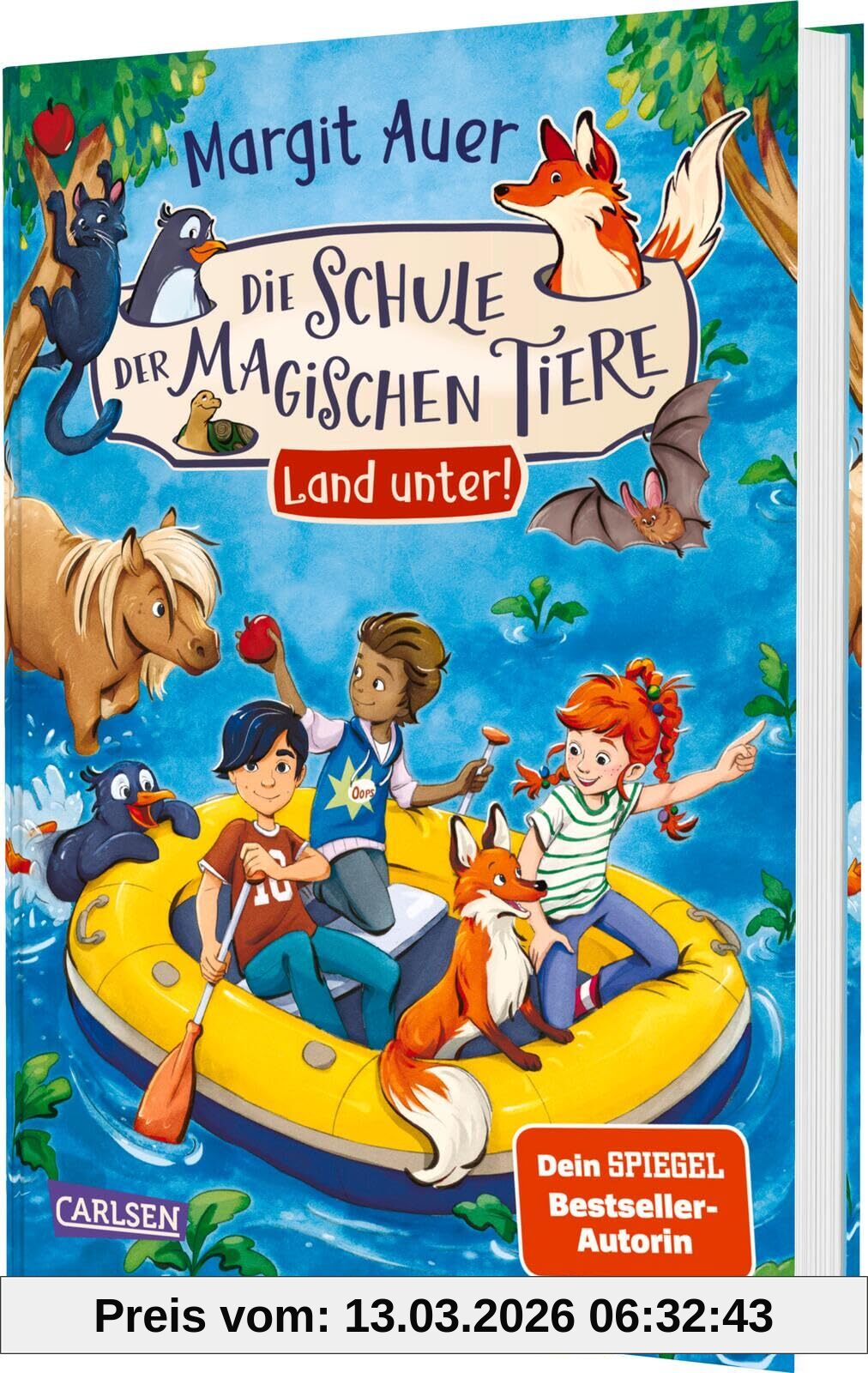 unbekannt Die Schule Der Magischen Tiere Neuausgabe 16, Land Unter!, Für Mädchen Und Jungen Ab 8 Jahren Mit Vielen Neuen Bildern Und Tollen Extras (16)