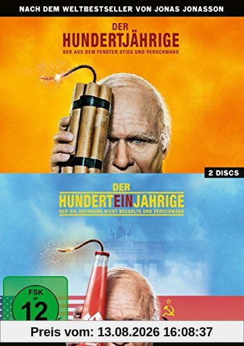 Der Hundertjährige, der aus dem Fenster stieg und verschwand/Der Hunderteinjährige, der die Rechnung nicht bezahlte und verschwand [2 DVDs]