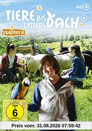 Tiere bis unters Dach - Staffel 8 [2 DVDs]