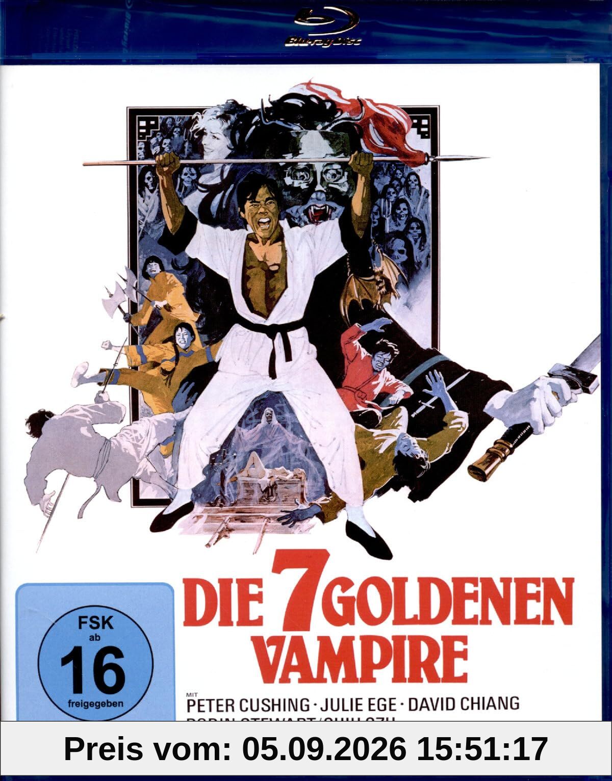 Die 7 goldenen Vampire - Hammer Edition Nr. 45 [Blu-ray]