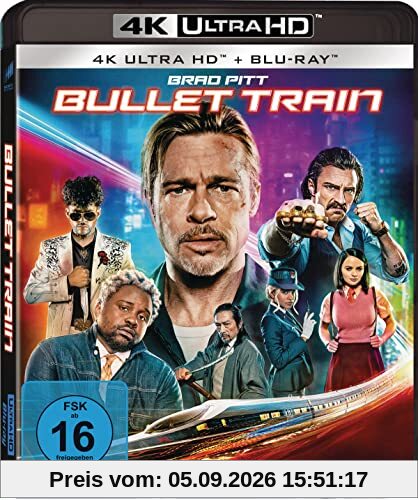 Bullet Train [4K UHD] [Blu-ray]