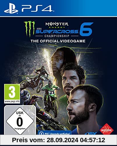 Monster Energy Supercross - The Official Videogame 6 (Playstation 4)