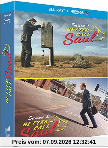 Better Call Saul - Saisons 1 & 2 [Blu-ray + Copie digitale]