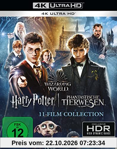 Wizarding World 11-Film Collection (11 4K Ultra HDs) [Blu-ray]
