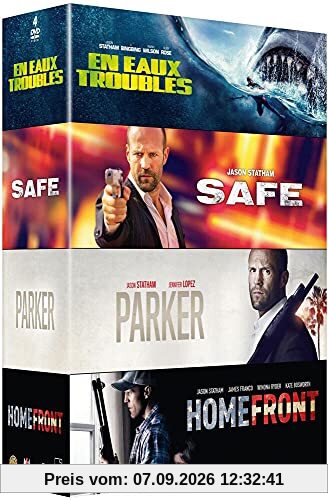 Jason Statham-Coffret : en eaux Troubles + Safe + Parker + Homefront