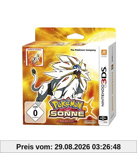 Pokémon Sonne + Steelbook