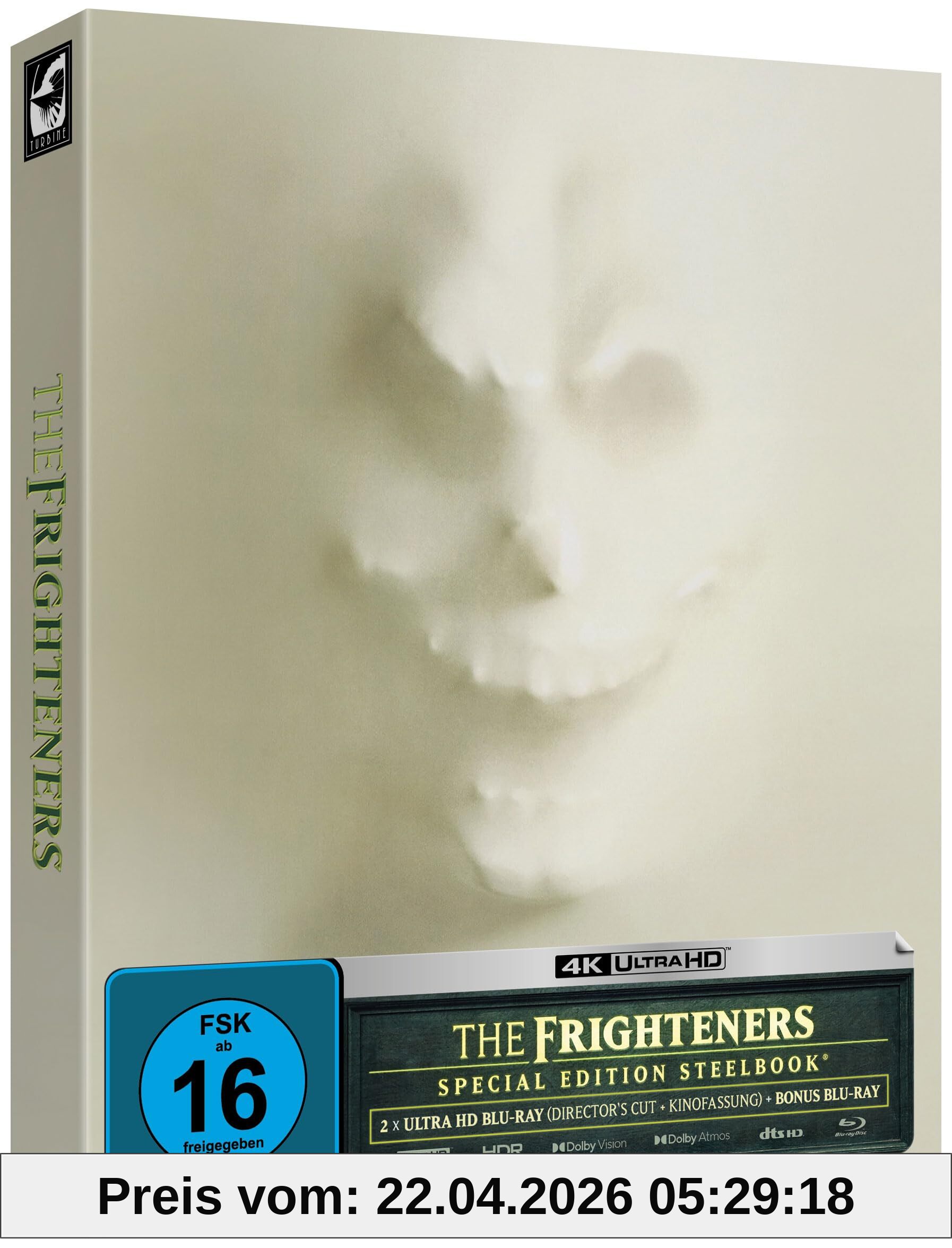 The Frighteners - Limited Steelbook [4K Ultra HD] + [4K Ultra HD] + [Blu-ray]