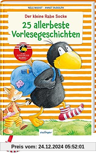 Der kleine Rabe Socke: 25 allerbeste Vorlesegeschichten