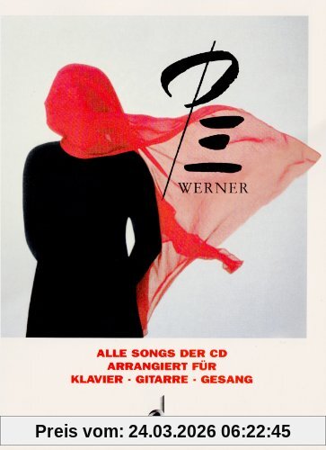 Pe Werner: Alle Songs der CD. Klavier, Gitarre und Gesang. Songbook.