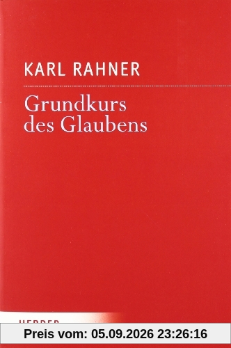 Grundkurs des Glaubens: Einführung in den Begriff des Christentums