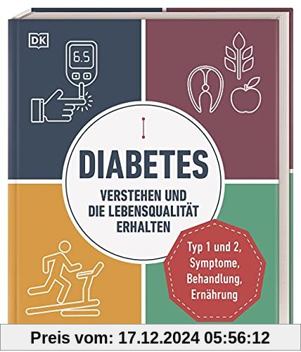 Diabetes verstehen und die Lebensqualität erhalten: Typ 1 und 2, Symptome, Behandlung, Ernährung