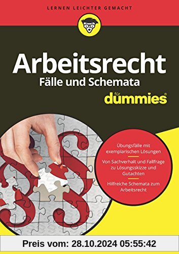 Arbeitsrecht Fälle und Schemata für Dummies