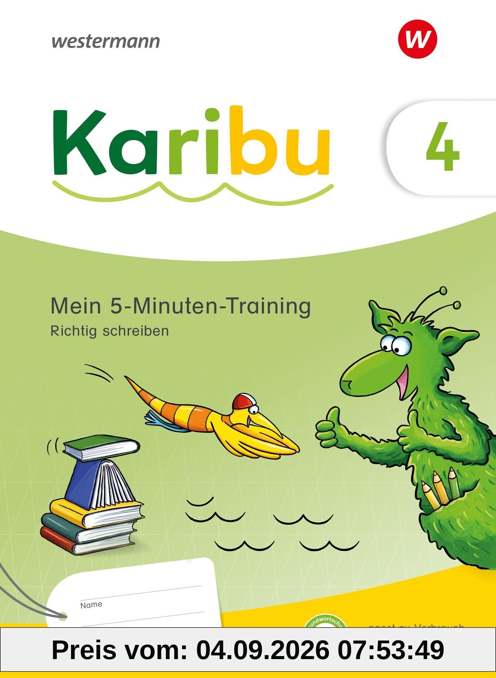 Karibu. Mein 5-Minuten-Training: Richtig schreiben 4