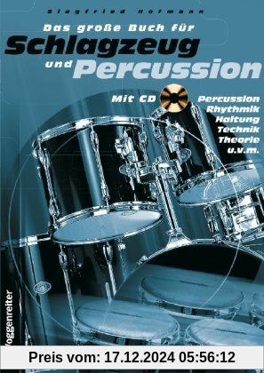 Das große Buch für Schlagzeug und Percussion. Inkl. CD