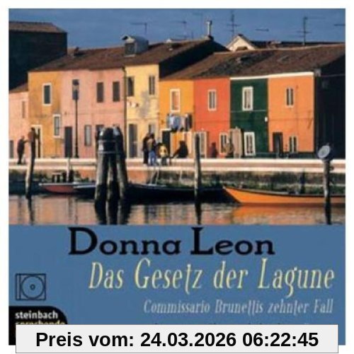 Das Gesetz der Lagune. Commissario Brunettis zehnter Fall. Roman. 7 CDs