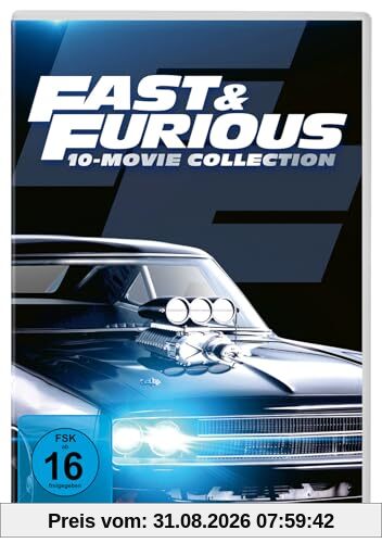 Fast & Furious - 10-Movie-Collection [DVD]