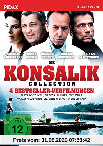 Die Konsalik Collection / 4 spannende Bestsellerverfilmungen mit absoluter Starbesetzung (Pidax Film-Klassiker)